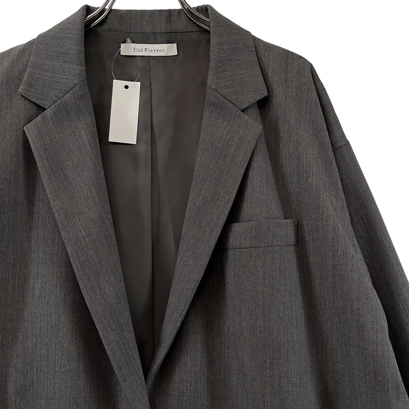 Col Pierrot / コルピエロ | 2024SS | Wool Gabardine Relax Jacket / ウールギャバジンリラックスジャケット / 総裏地 |