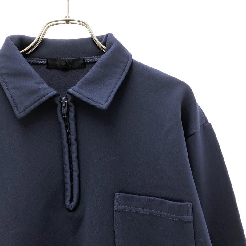 COMME des GARCONS / コムデギャルソン | 2003SS | sport / ハーフジップ バックロゴ トレーナー KI-T005 | M | レディース