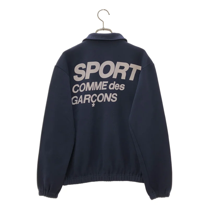 COMME des GARCONS / コムデギャルソン | 2003SS | sport / ハーフジップ バックロゴ トレーナー KI-T005 | M | レディース