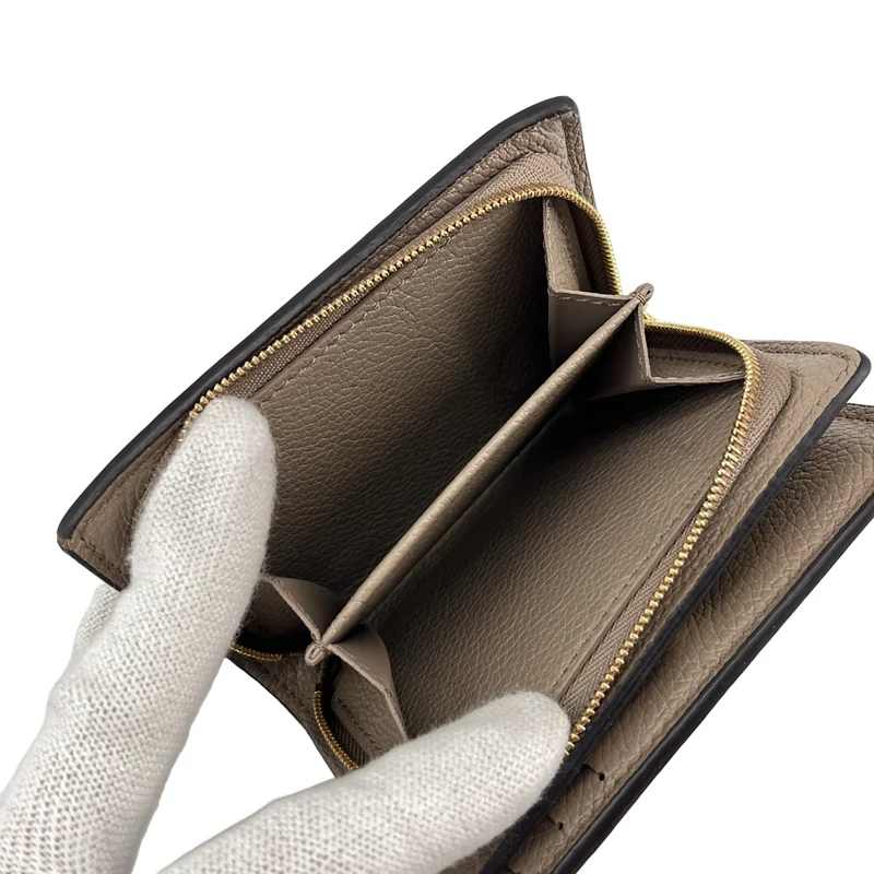 Louis Vuitton / ルイヴィトン | バイカラー モノグラムアンプラント ポルトフォイユ・クレア コンパクトウォレット 財布 |