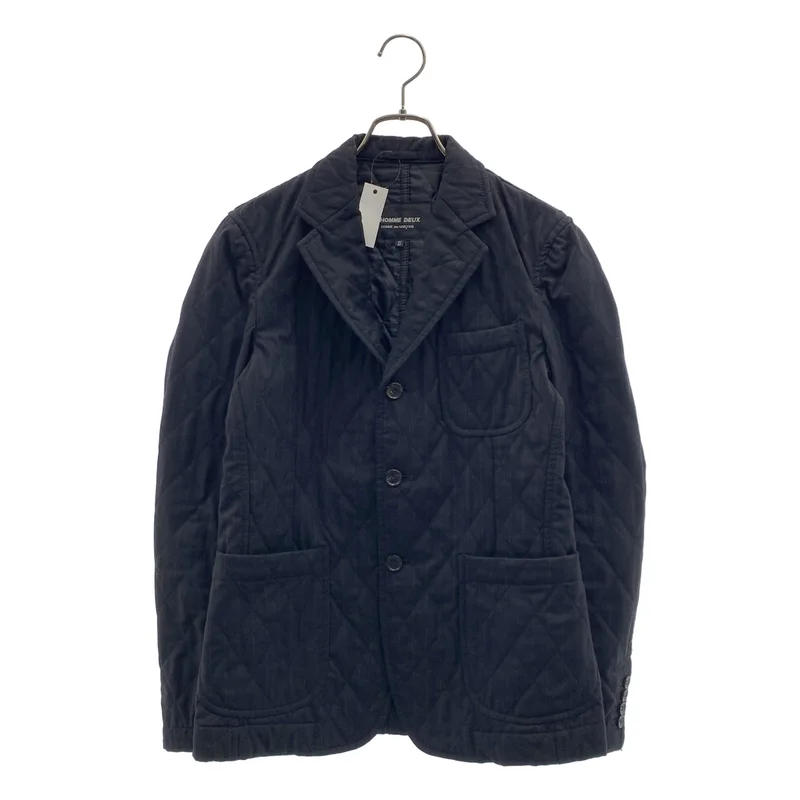 COMME des GARCONS HOMME DEUX / コムデギャルソンオムドゥ | 2013AW | ウール ストライプ キルティングジャケット | XS | メンズ