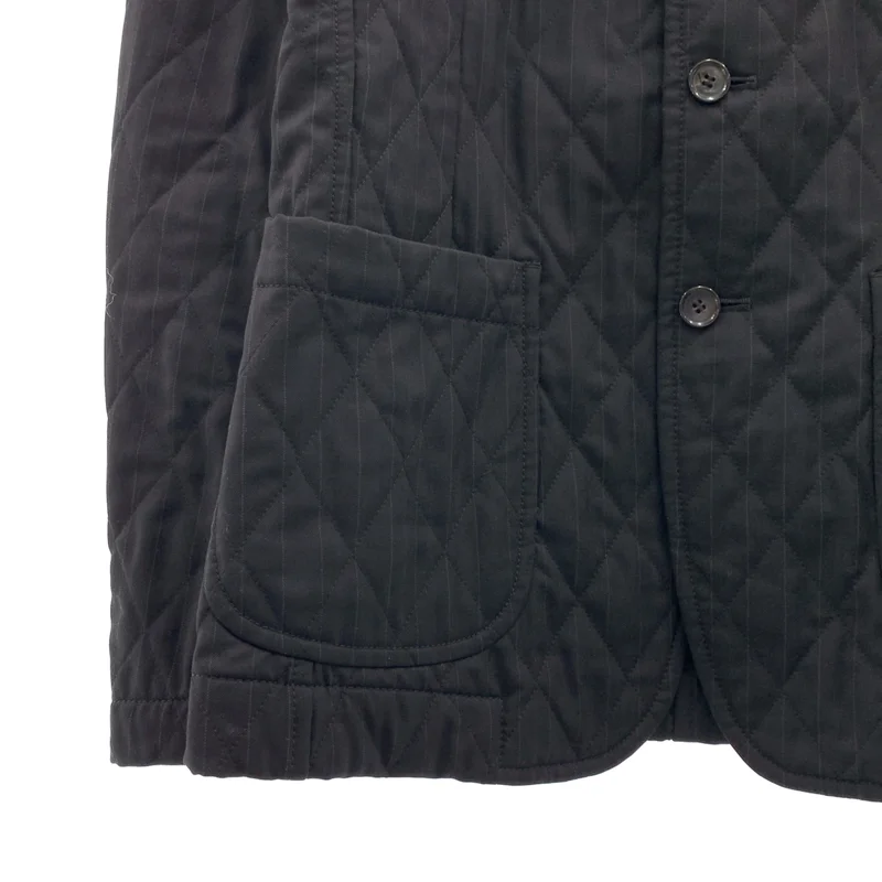 COMME des GARCONS HOMME DEUX / コムデギャルソンオムドゥ | 2013AW | ウール ストライプ キルティングジャケット | XS | メンズ