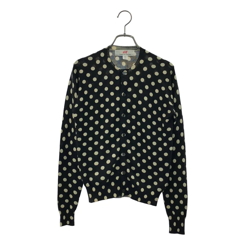 COMME des GARCONS / コムデギャルソン | × H&M ドット クルーネックカーディガン | XS | レディース