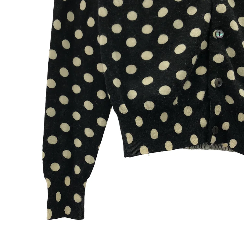 COMME des GARCONS / コムデギャルソン | × H&M ドット クルーネックカーディガン | XS | レディース