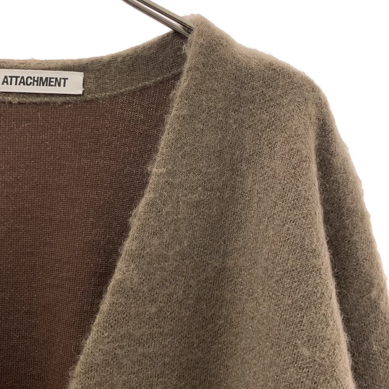 ATTACHMENT / アタッチメント | 2022AW | WO/NY MOHAIR x PE DOUBLE