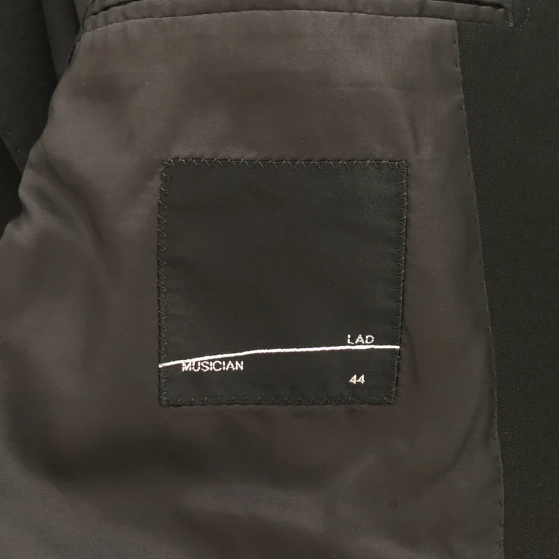 LAD MUSICIAN / ラッドミュージシャン | 2020AW | DOUBLE BREASTED JACKET / ウールギャバ ダブルブレスト テーラードジャケット | 44 | メンズ