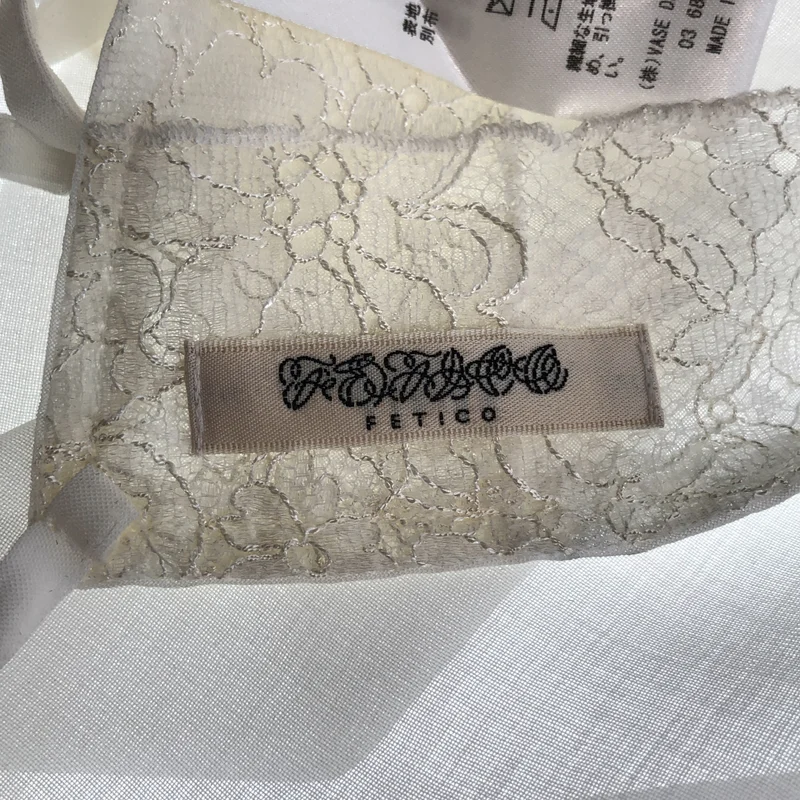 FETICO / フェティコ | 2026SS | SHEER HALTER TOP シアー ホルタートップ | F | レディース