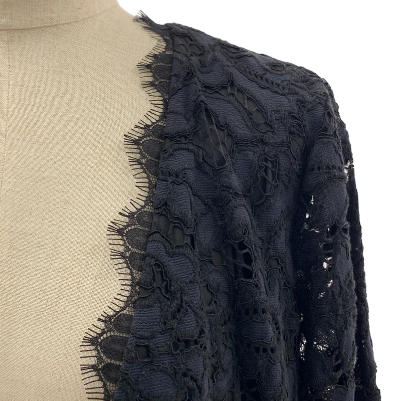 DIANE VON FURSTENBERG / ダイアンフォンファステンバーグ | コットン フラワー刺しゅう ラップドレス | 0 | レディース