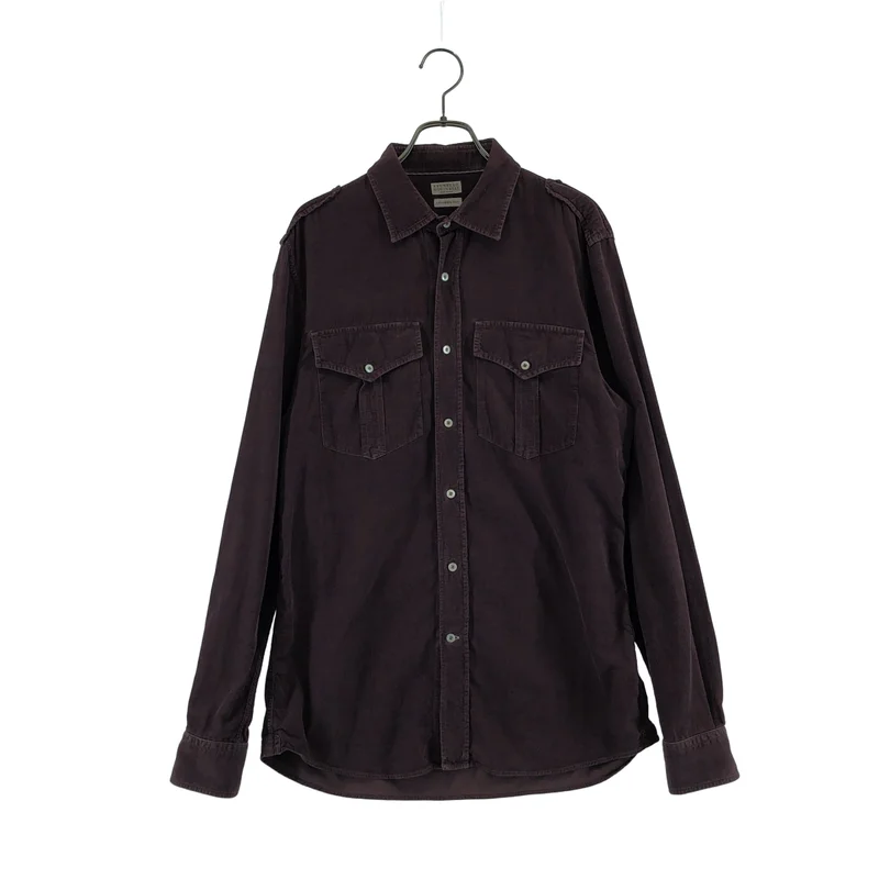 BRUNELLO CUCINELLI / ブルネロクチネリ | コーデュロイシャツ | M | メンズ