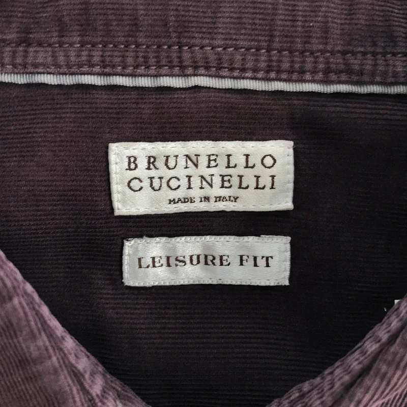 BRUNELLO CUCINELLI / ブルネロクチネリ | コーデュロイシャツ | M | メンズ