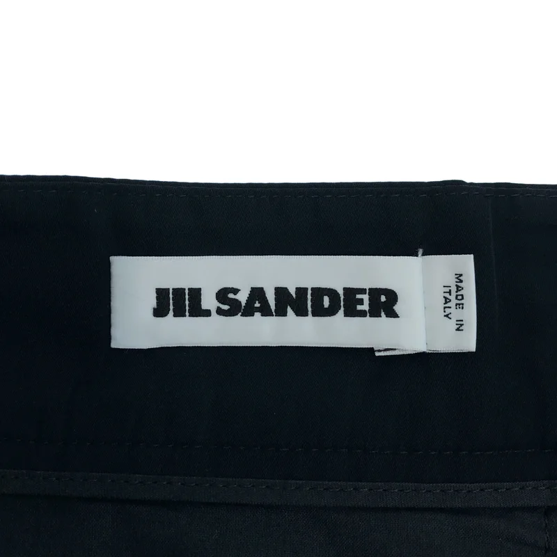 JIL SANDER / ジルサンダー | シルク混 ストレートパンツ JPH301901 | 32 | レディース