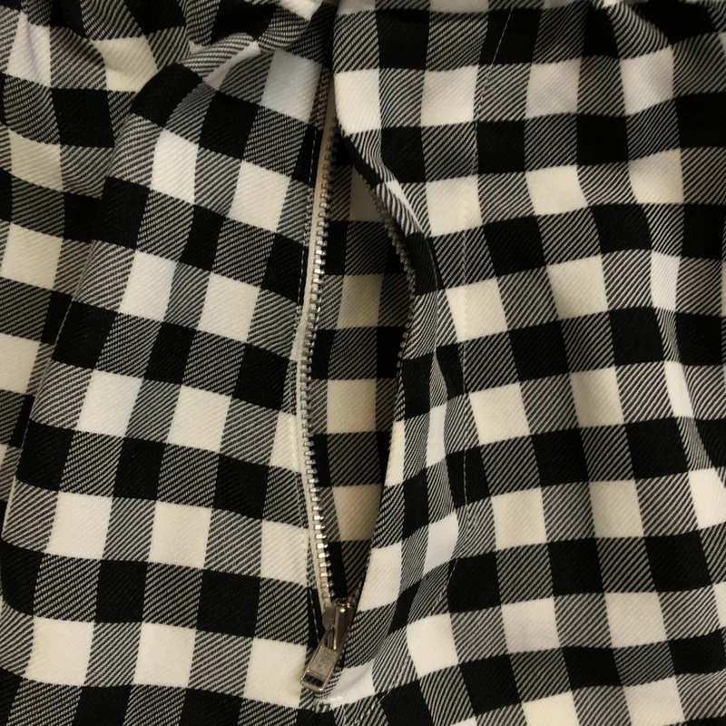 BLACK COMME des GARCONS / ブラックコムデギャルソン | 2024SS | ギンガムチェック ワイドサルエルパンツ | S | メンズ
