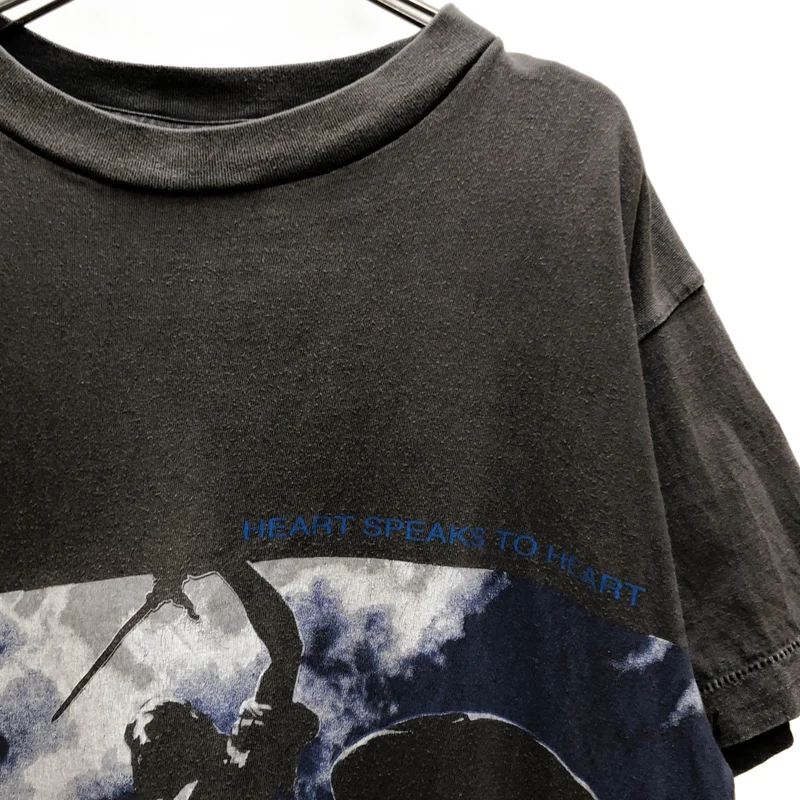 SAINT MICHAEL  Mxxxxxx / セントマイケル | HEART SPEAKS TO HEART / 両面プリント Tシャツ カットソー | M | メンズ