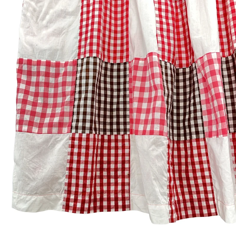 tricot COMME des GARCONS / トリココムデギャルソン | 2013SS | ギンガムチェック パッチワーク キャミワンピース | M | レディース