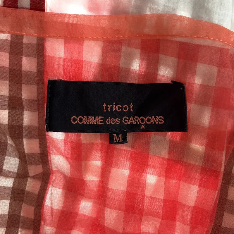 tricot COMME des GARCONS / トリココムデギャルソン | 2013SS | ギンガムチェック パッチワーク キャミワンピース | M | レディース