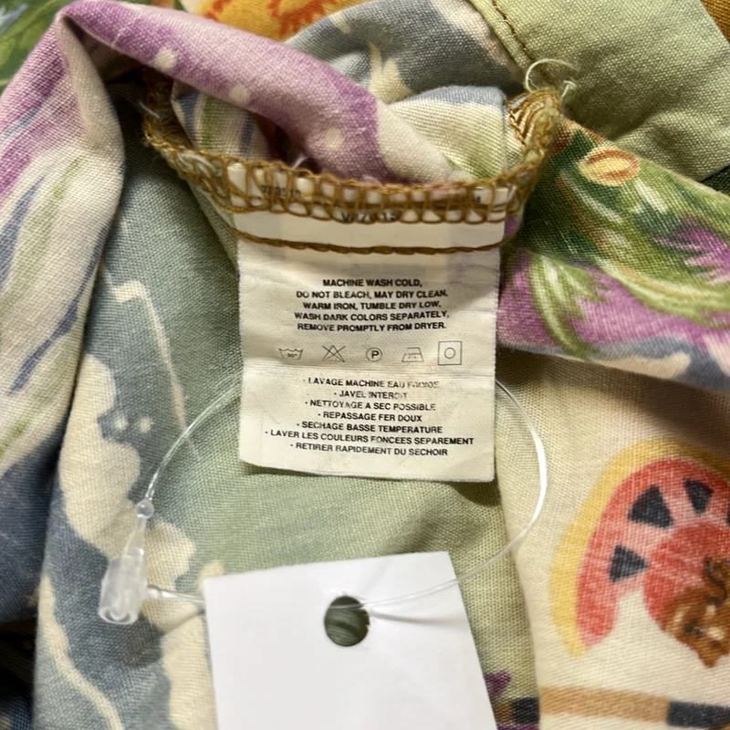 pataloha patagonia / パタゴニアパタロハ | Paradise Multi Aloha Shirt サベージ メニュー 柄 アロハ オープンカラーシャツ | L | メンズ