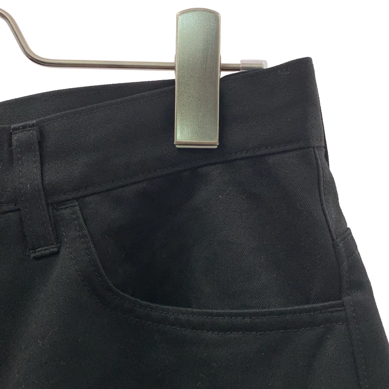 LAD MUSICIAN / ラッドミュージシャン | WEST POINT WIDE PANTS / コットン ウエストポイント ワイドパンツ | 42 | レディース