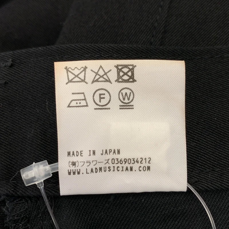 LAD MUSICIAN / ラッドミュージシャン | WEST POINT WIDE PANTS / コットン ウエストポイント ワイドパンツ | 42 | レディース