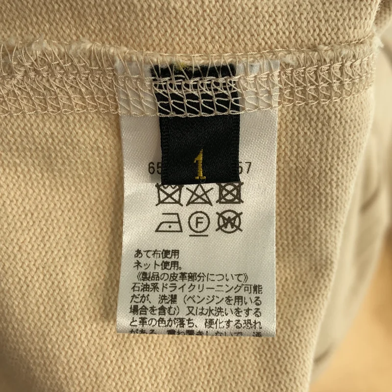 Drawer / ドゥロワー | コットン天竺 レザーポケット カットソー | 1 | レディース