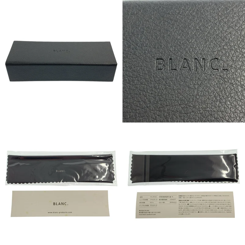BLANC.. / ブラン | ダブルブリッジメタルフレーム サングラス アイウェア / ユニセックス | 50□21 | その他