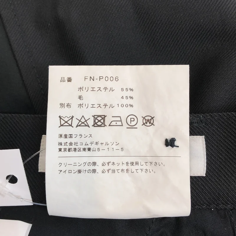 COMME des GARCONS SHIRT / コムデギャルソンシャツ | 2024AW | サテン切替 タックショーツ | M | メンズ