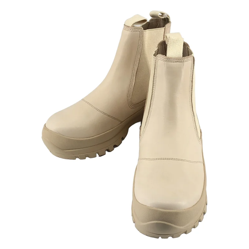 HYKE / ハイク | × BEAUTIFUL SHOES / SIDE GORE BOOTS / レザー サイドゴアブーツ | 23 | レディース