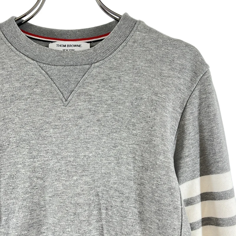 THOM BROWNE / トムブラウン | クラシック ループバック 4-BAR スウェットシャツ | 1 | メンズ