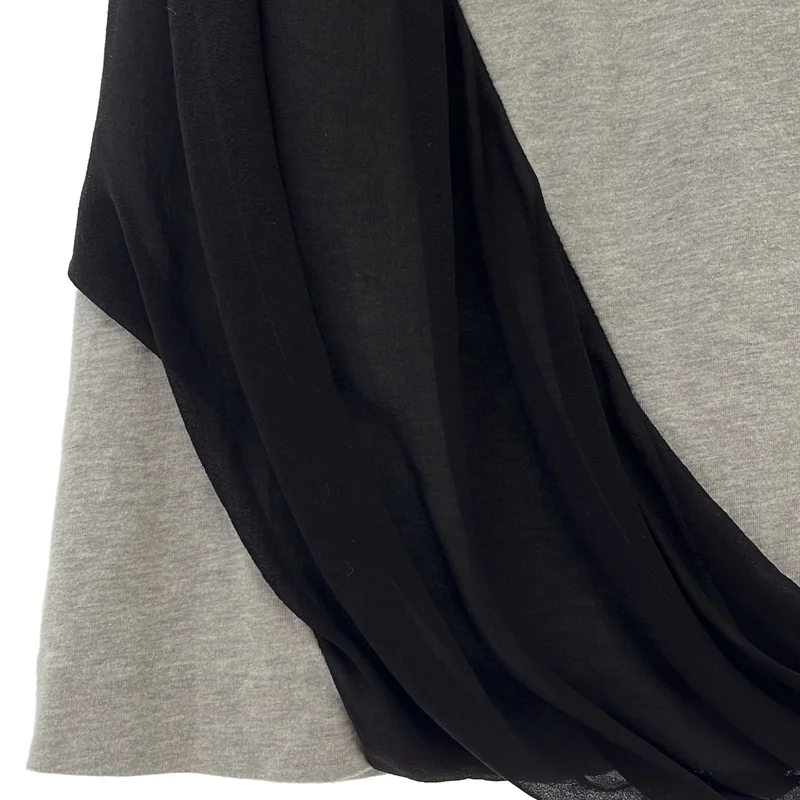 3.1 Phillip Lim / スリーワンフィリップリム | コットン シア切り替え ノースリーブワンピース | 0 | レディース