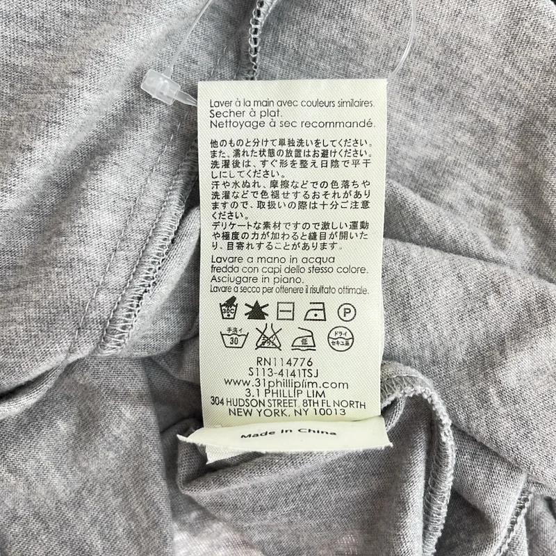 3.1 Phillip Lim / スリーワンフィリップリム | コットン シア切り替え ノースリーブワンピース | 0 | レディース