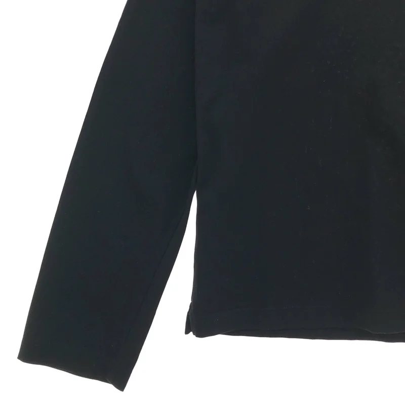PRADA / プラダ | 2024年製 | Re-Nylon LONG-SLEEVED PIQUE / リサイクルナイロン ジップアップ ロングスリーブポロシャツ | L | メンズ