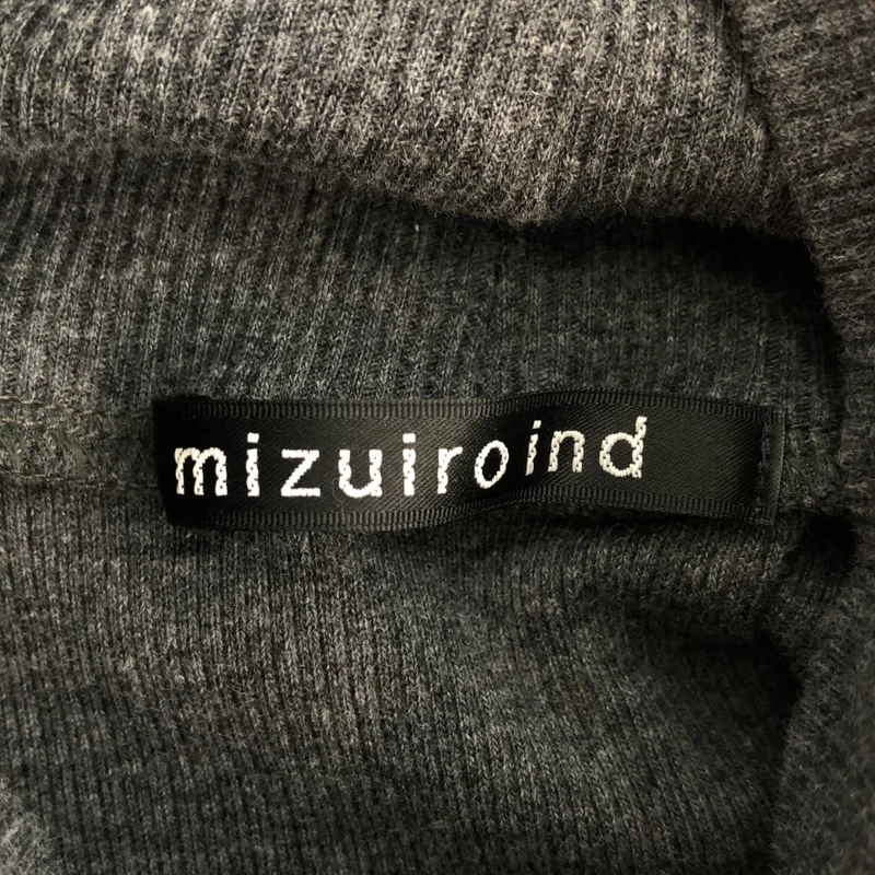 mizuiroind / ミズイロインド | ニット切替 ロングワンピース |