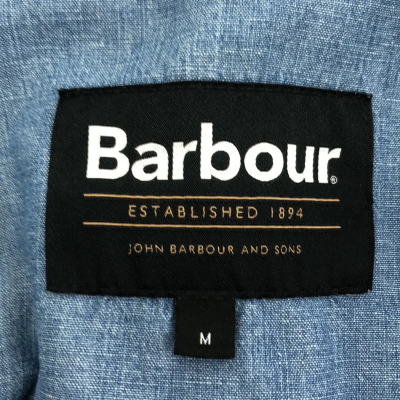 Barbour / バブアー | Durham / ライトウェイト シャンブレー ジャケット | M | メンズ