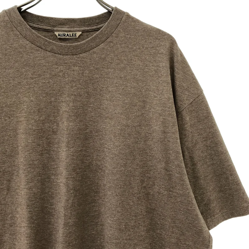 AURALEE / オーラリー | SEAMLESS CREW NECK TEE シームレス クルーネック Tシャツ | 5 | メンズ