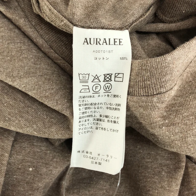 AURALEE / オーラリー | SEAMLESS CREW NECK TEE シームレス クルーネック Tシャツ | 5 | メンズ