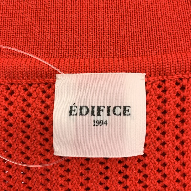 EDIFICE / エディフィス | スポンディッシュ リラックス ニット オープンカラー シャツ |