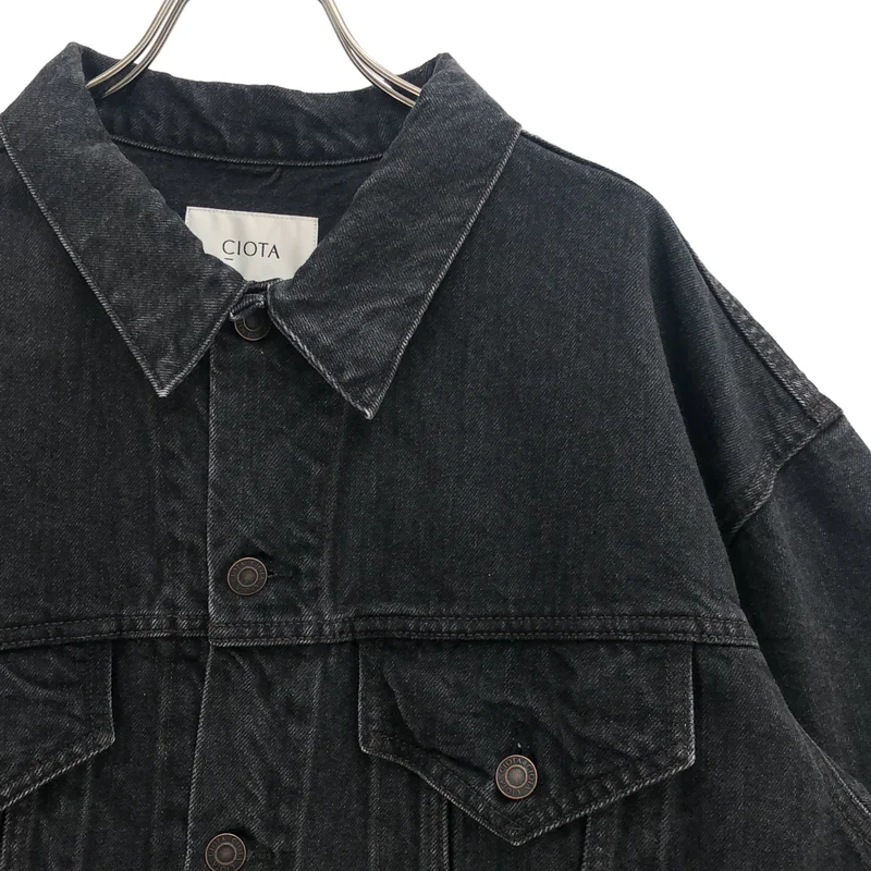 CIOTA / シオタ | NEW 4 POCKET DENIM JACKET MEDIUM GRAY デニムジャケット | 48 | メンズ