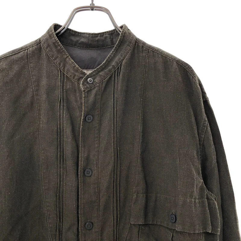 ziggy chen / ジギーチェン | 2024AW | Pleated Pocket Shirt 長袖シャツ 0M2430735 | 44 | メンズ