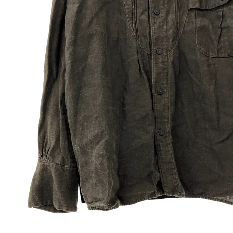 ziggy chen / ジギーチェン | 2024AW | Pleated Pocket Shirt 長袖シャツ 0M2430735 | 44 | メンズ