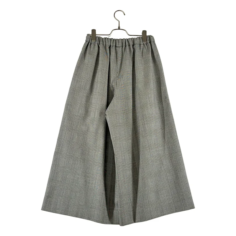 COMME des GARCONS / コムデギャルソン | 2025AW | 千鳥格子 ワイド イージーパンツ | XS | レディース