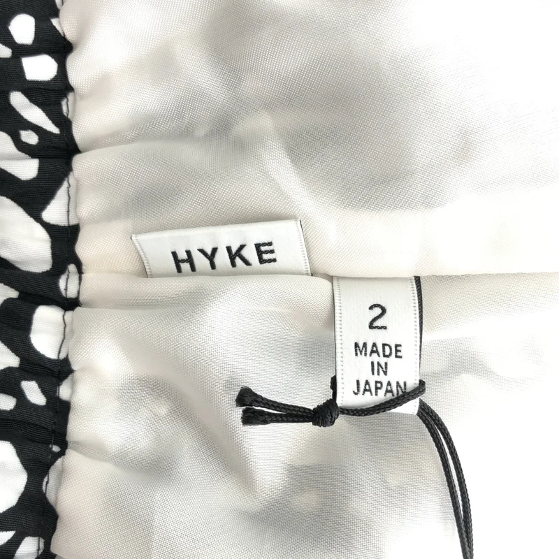 HYKE / ハイク | 2023SS | PEBBLE PRINTED SKIRT / ペブルプリント プリーツスカート | 2 | レディース