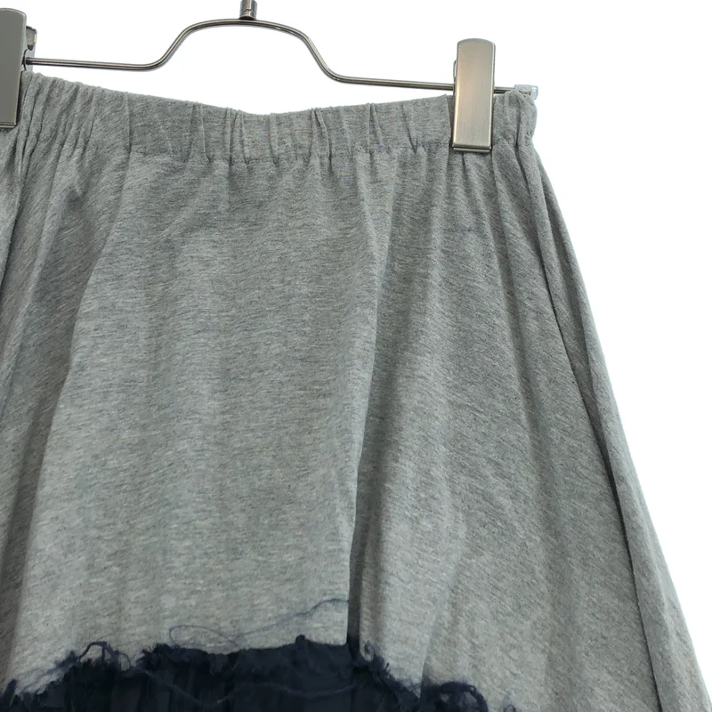 tricot COMME des GARCONS / トリココムデギャルソン | 2006SS | コットン キュプラ切り替え スカラップスカート |