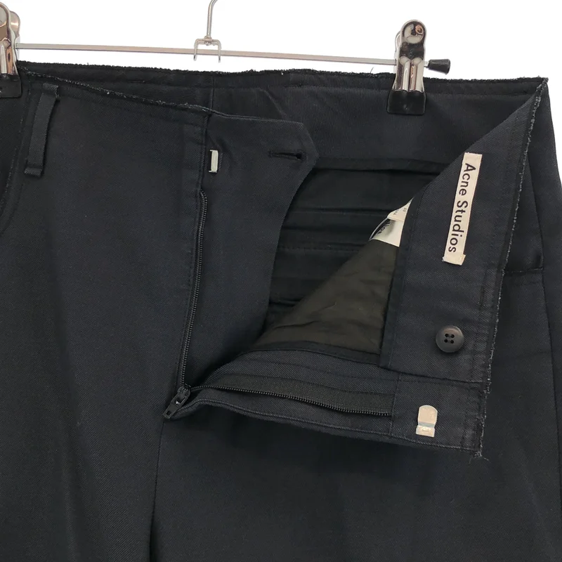 Acne Studios / アクネストゥディオズ | コットン混 スラックス パンツ | 48 | メンズ
