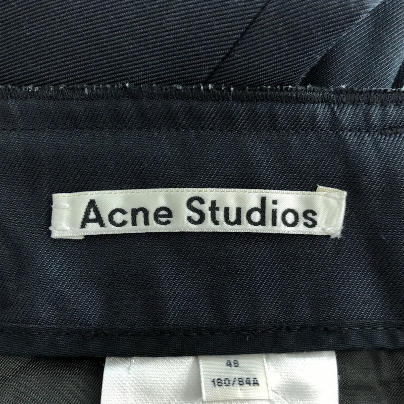 Acne Studios / アクネストゥディオズ | コットン混 スラックス パンツ | 48 | メンズ