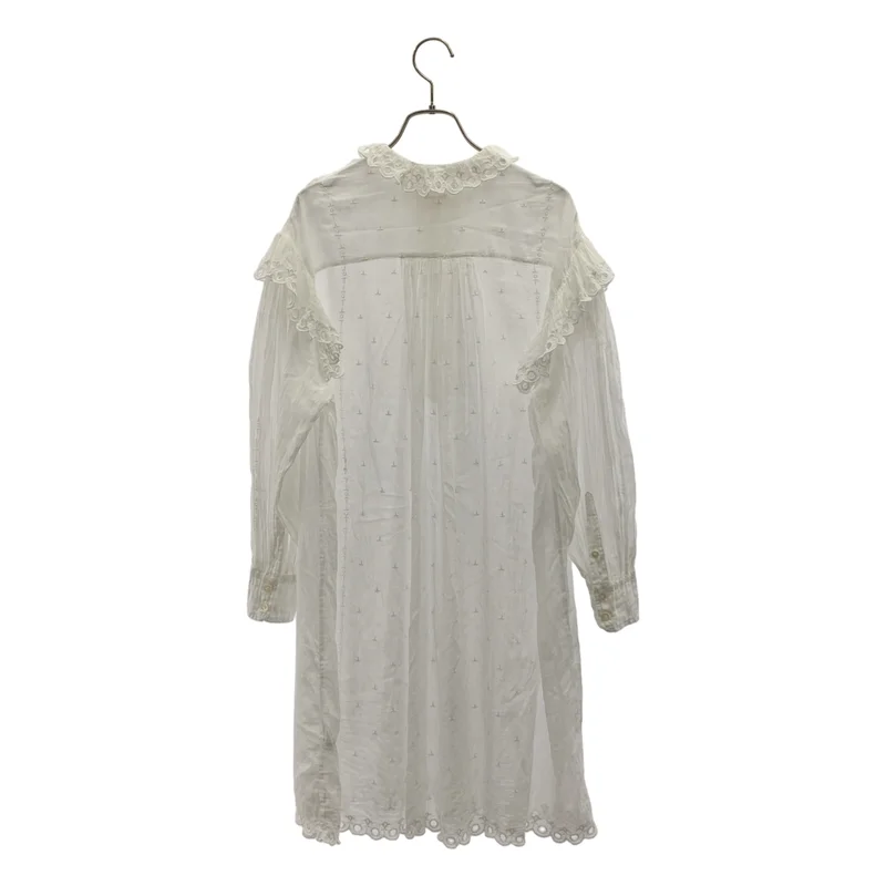 ISABEL MARANT ETOILE / イザベルマランエトワール | コットン レース刺しゅう ロングブラウス | 34 | レディース