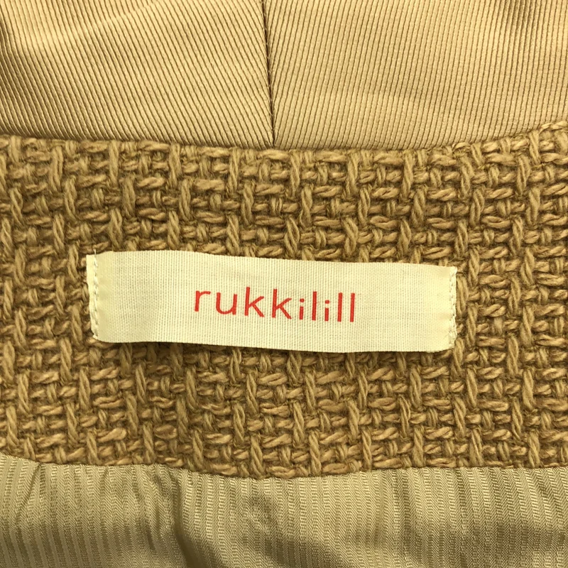 rukkilill / ルッキリル | ウール ノーカラー ジャケット | F | レディース