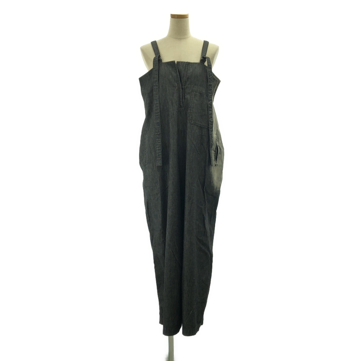 【美品】Y's　ワイズ 2023SS 　オーバーオール Y's / ワイズヨウジヤマモト | 2023SS | SPOTTED DENIM STRAP OVERALLS