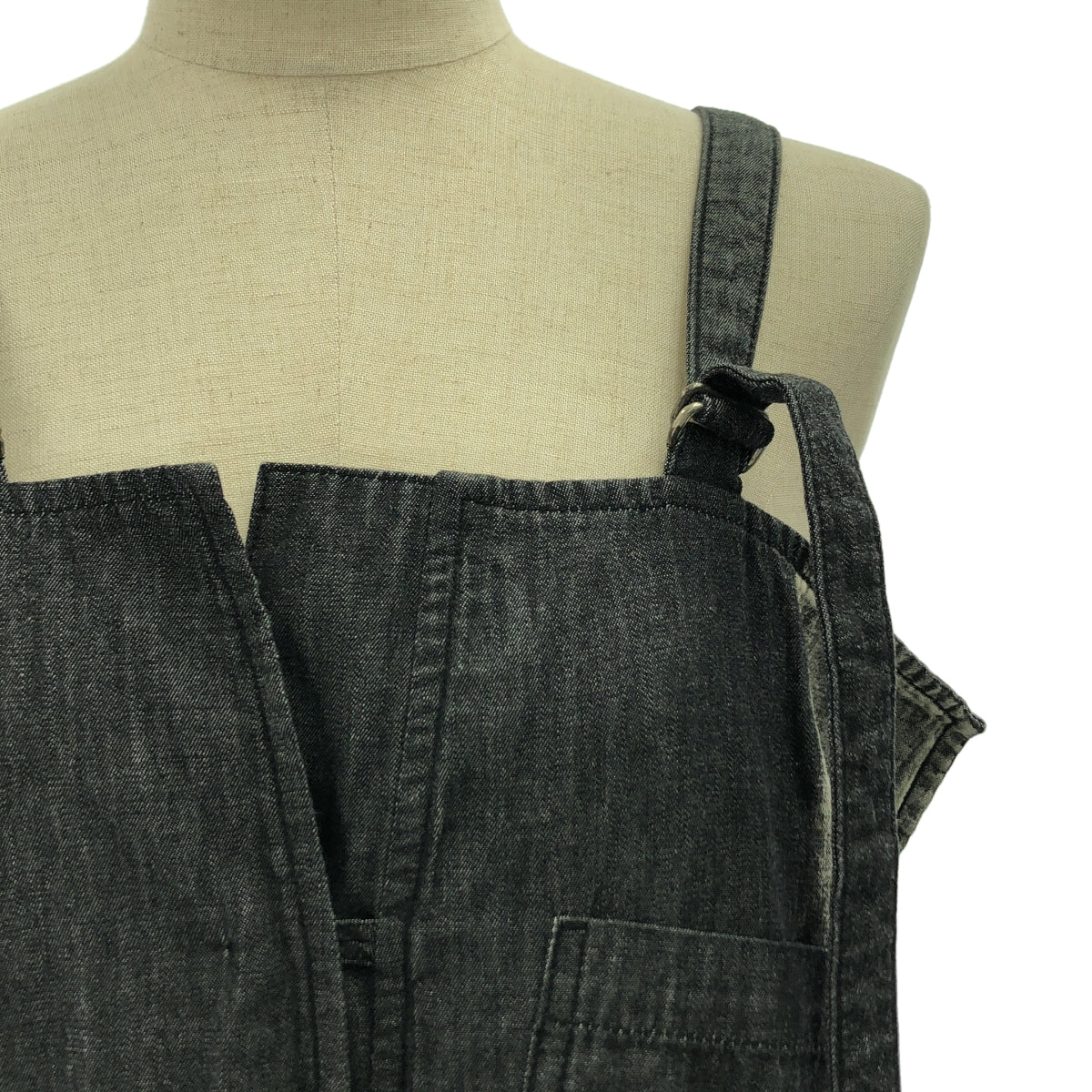 【美品】Y's　ワイズ 2023SS 　オーバーオール Y's / ワイズヨウジヤマモト | 2023SS | SPOTTED DENIM STRAP OVERALLS