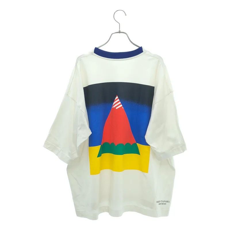 ISSEY MIYAKE / イッセイミヤケ | 2023SS | × IKKO TANAKA / ピラミッド バックプリントTシャツ | 3 | レディース