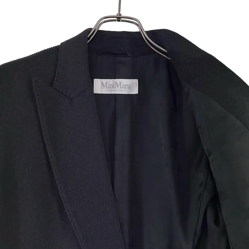 Max Mara / マックスマーラ | POTENTE ポテンテ キャメル コーデュロイ切替 ダブルジャケット | 38 | レディース
