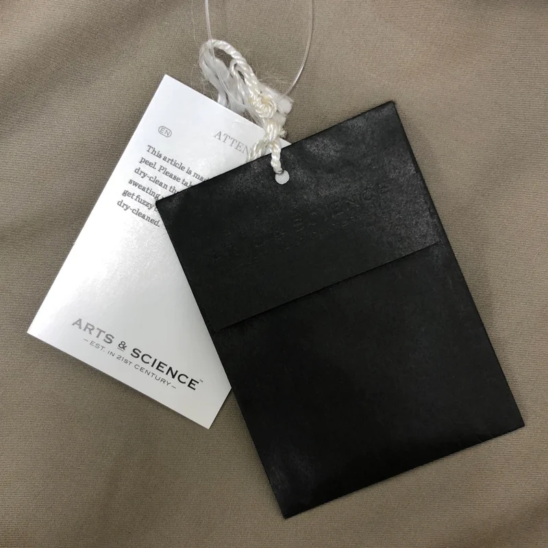 ARTS&SCIENCE / アーツアンドサイエンス | コットン シルク ノーカラー コート | 1 | レディース